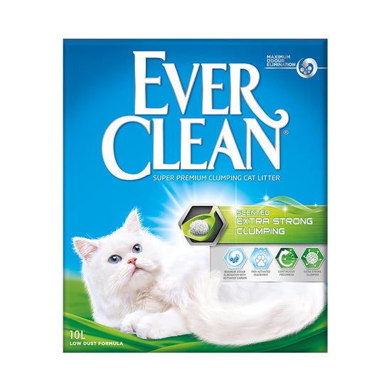 Ever Clean Super Premium Clumping Cat Litter Extra Strong Clumping Scented Product Front Image